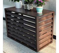 Outdoor unit mini split air conditioner cover, mini split pipe cover， air conditioner fence for outside units， mini split condenser cover， Dustproof and waterproof.