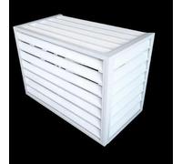 Outdoor unit mini split air conditioner cover, mini split pipe cover， air conditioner fence for outside units， mini split condenser cover， Dustproof and waterproof.