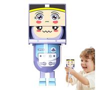 Outdoor Water Squirter - Square Head Anime Toddler Outdoor Water Squirter, Beach Party Games for Outside & Indoor Swimming, Fun and Interactive Water Soaker for Kids, Perfect for Summer Outdoor Adven