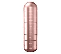 Outdoor Waterproof Pill Case, Compartment Pill Organizer, Fish Oil, and Supplements, Travel-Friendly Storage, about 15.5x3.8cm size, Ideal for Outdoor Adventures Use