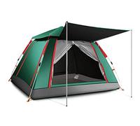 Outdoor Waterproof Pop Up Tent for 3-5 Persons, Portable Instant Camping Tent Lightweight Waterproof For Beach BBQ Park Fishing Mountain House Sun Shade Shelter Canopy
