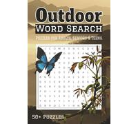 Outdoor Word Search Book: Word Searches with Easy-to-Read Word Searches Featuring Outdoor, Animal and Nature - Over 50 Relaxing Puzzles for Study, Mind workout and Everyday Joy