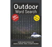 Outdoor Word Search Puzzle Book: Word searches with easy to read print about adventures in the Outdoor, Nature, Camping and More. 6x9 inches, 110 ... Gift for Vacations, Holidays and Free Times.