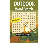 Outdoor Word Search Puzzle Book: Word Searches with Easy to Read Print about Nature, Animals, Plants and More | 6x9 inches, 110 pages | 50+ puzzles ... Gift for Vacations, Holidays, and Free Times