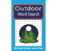 Outdoor Word Search Puzzle Book: Word Searches with Easy to Read Print about Outdoor, Animals, Camping and More | 6x9 inches, 110 pages | 50+ Puzzles ... Gift for Vacations, Holidays and Free Times
