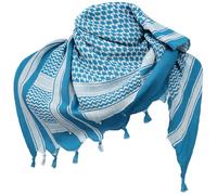 Outdoor World - Bufanda Shemagh del ejército árabe de la OLP Fuerzas Militares SAS Biker Calentador de cuello Keffiyeh Bufanda para cabeza y cuello, turbante árabe del desierto de Oriente Medio con