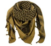 Outdoor World - Bufanda Shemagh del ejército árabe de la OLP Fuerzas Militares SAS Biker Calentador de cuello Keffiyeh Bufanda para cabeza y cuello, turbante árabe del desierto de Oriente Medio con