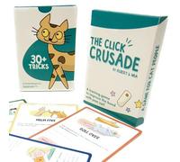 OutdoorBengal The Click Crusade (guía de Juego de Cartas de Entrenamiento para Gatos para Entrenar con clicker para Gatos para enseñar Trucos, Mejorar la comunicación y la vinculación con tu Gatito