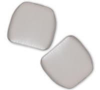 OutdoorCushs - Almohadillas de asiento de cuero impermeables de 40 x 43 cm, paquete de 2 unidades para cocina, habitación y oficina