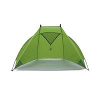 outdoorer Helios Air 850 - Tienda de campaña para playa con protección solar UV 80, tamaño pequeño para viajes, tienda de sol con varillas de aluminio (verde)