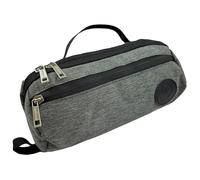 outdoorer Wash Butler - Neceser pequeño para colgar para viajes, camping y equipaje de mano, para hombre y mujer, material impermeable, ligero, gris, S - Grau, Diseño elegante