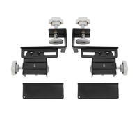 outdoorm 1 par de abrazaderas de fijación de cajones de acero inoxidable para instalación de cajones de gabinete