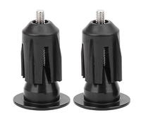 outdoorm 2 Piezas Empuñaduras de Manillar de Bicicleta Extremos de Barra Tapón de Tornillo Accesorio de Ciclismo de Bicicleta de aleación de Aluminio