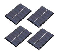 outdoorm 4pcs 3V 100MA 0.3W DIY PARA POR Solar Panel de carga Panel epoxi 65 * 48 mm