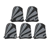 outdoorm 5 Unids/set Mochila con cordón para exteriores Bolsa de gimnasio plegable impermeable Bolsillo para natación en la playa
