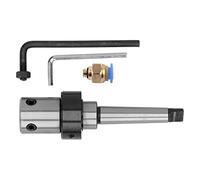 outdoorm Arbor Morse Taper Manguito de taladro de refrigeración interna Adaptador R8 Herramienta industrial MT2-19.05mm