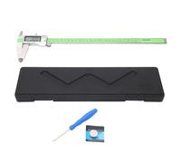 outdoorm Calibrador Vernier Digital Medidor de Regla electrónica de Alta Resistencia de Acero Inoxidable preciso (300 mm)