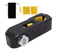outdoorm Candado de Seguridad Universal para Bicicleta, candado para Manillar de Bicicleta eléctrica, candado de combinación para Palanca de Freno de Manillar, Color Negro.
