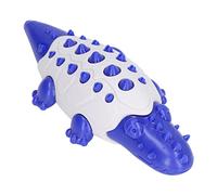 outdoorm Cepillo para Perros al Aire Libre, Juguete Resistente a mordeduras, Limpieza de Dientes, Palo Molar Interactivo para Cachorros para Fugas de Alimentos (Azul)