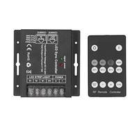 outdoorm Controlador remoto táctil LED Controlador de atenuación LED remoto inalámbrico RF de un solo color para tira de luz LED DC12-24V