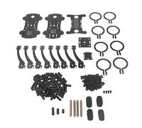 outdoorm F450 Drone Frame Kit Fibra de Carbono 450 mm Quadcopter Frame Kit 4 Ejes Airframe Fibra de Carbono para Ventilador con conductos de 50 mm RC Drone