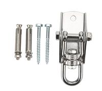Outdoorm Ganchos de suspensión de Yoga de Alta Resistencia Ganchos de Hamaca de Acero Inoxidable con Tornillos para fijación de Columpio de Bolsas de de Yoga