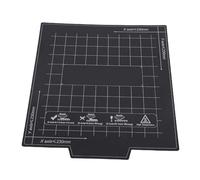 outdoorm Impresión 3D Superficie De Construcción Impresora Adhesiva Cama Calor Plataforma Etiqueta Hoja Magnética Prevenir Rizado Piezas De Repuesto Accesorios 235 Mm X 235 Mm