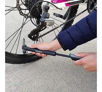 outdoorm Kit de Herramientas portátiles para reparación de Bicicletas de montaña, Juego de reparación de neumáticos para minibomba de Emergencia Multiusos para Bicicletas,