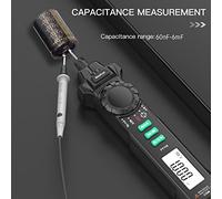 outdoorm Mastfuyi FY116 Multímetro digital inteligente True RMS 5999 recuentos Pluma de medición Retroiluminación LCD Linterna Probador eléctrico multifunción Destornillador