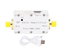 outdoorm Módulo Receptor de bajo Ruido de 20 dB Módulo de radiofrecuencia RF con Conector SMA Entrada Salida 10 M-6 GHz