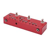 outdoorm Pedal de Guitarra Multiefectos Metal Todo en 1 True Bypass Buffer para bajo eléctrico DC 9V