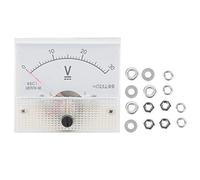 outdoorm Puntero DC Voltímetro Panel Voltímetro Medidor de voltaje Instrumento de medición 85C1 DC 0~30V