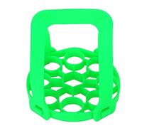 outdoorm Rejilla para vaporizador de Huevos de Silicona con 9 Orificios, Almohadilla de Aislamiento térmico para Olla a presión Anti escaldado (Verde)