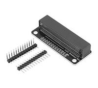 outdoorm Tablero de extensión Chapado en Oro Mini/Componentes de ruptura Piezas Pin de 2,54 mm (Negra)