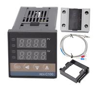 outdoorm Termostato PID Controlador de Temperatura Conjunto 0-400 ℃ Controlador de Temperatura del gallinero con relé termopar (mi hermano)