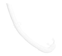 outdoorm Tubo de Buceo Tubo de respiración Sumergible Flotante de Gel de sílice para Deportes subacuáticos (Blanca)