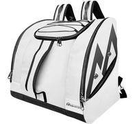 OutdoorMaster Bolsa para Botas de esquí y Snowboard de 50 L, excelente para Viajes, con Exterior e Inferior Impermeables, para Hombres, Mujeres y jóvenes, Oso Polar - Blanco, Talla única, Bolsas para