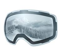 OutdoorMaster gafas de esquí PRO - Lente intercambiable sin marco 100% Protección UV400 Gafas Ski Snowboard for Mujer & hombre (VLT80% Light Blue)