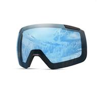 OutdoorMaster Máscaras de Esquí Heron Lente de Recambio, Cambio Fácil de Lente Magnético, Antivaho, Lente OVP Wide Feild of Vision, LightBlue Vlt 60%