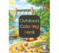 Outdoors Coloring Book: perfect for 3-8 year olds (RaRaCherryPip Coloring Books)
