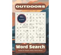 Outdoors Word Search Book: A Word Search Puzzle Book with Easy to Read Print about Outdoors, Camping, & Wildlife / 6x9 inches, 110 pages, Easy to Read ... ... Gift for Vacations, Holidays & Loved Ones