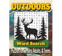 Outdoors Word Search Puzzle: 8.5″ × 11″ Outdoors Word Search Adventure - Large-Print Puzzles for Adults, Seniors & Teens | Fun, Relaxing Brain-Boosting Activity Book for Nature Lovers