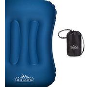Outdoro Almohada hinchable - Almohada ultraligera para playa, viaje, camping, exterior