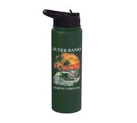 Outer Banks Carolina del Norte Stainless Steel Insulated Water Bottle