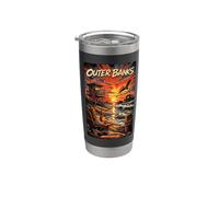 Outer Banks, ciudad natal de Outer Banks, Carolina del Norte Vaso térmico de acero inoxidable de doble pared