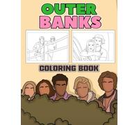 Outer Banks Coloring Book: Explore the Magic of Outer Banks with 25+ Unique Designs for Kids and Adults | Stress Relief, 8.5 x 11 inch