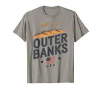 Outer Banks USA Diseño de Cangrejo costero Camiseta
