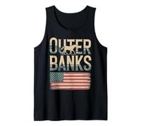 Outer Banks USA Diseño de Cangrejo costero Camiseta sin Mangas