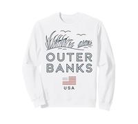 Outer Banks USA Diseño de Cangrejo costero Sudadera