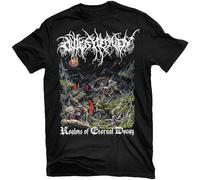Outer Heaven Realms of Eternal Decay Mens T-Shirt New! Relapse Records TS4561 T-Shirt Black L